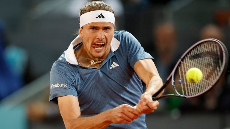 Alexander Zverev beim ATP-Turnier in Madrid (Foto: REUTERS / Juan Medina)